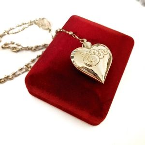 Jewelry | Lana Del Rey Gold Spoon Locket Heart Necklace | Poshmark